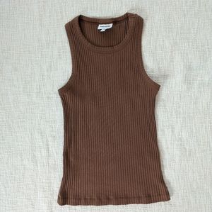 Frank and Oak Brown Tank Top